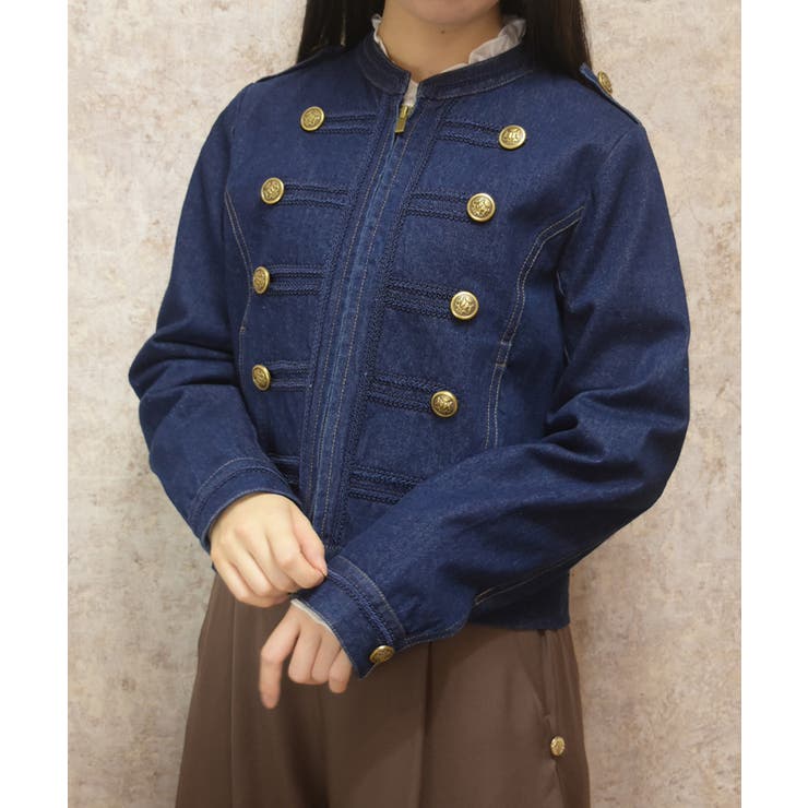 インディゴ | ナポレオンデニムジャケット | axes femme