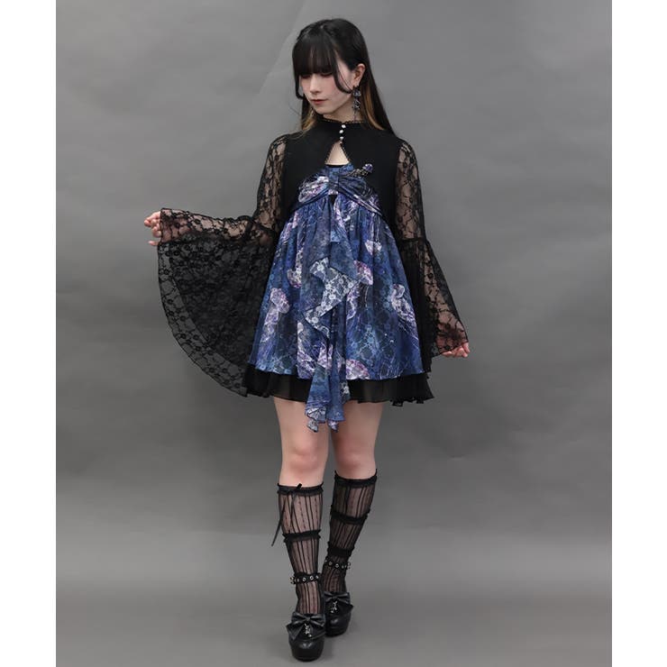 総レースフレア袖ボレロ | axes femme | 詳細画像8 