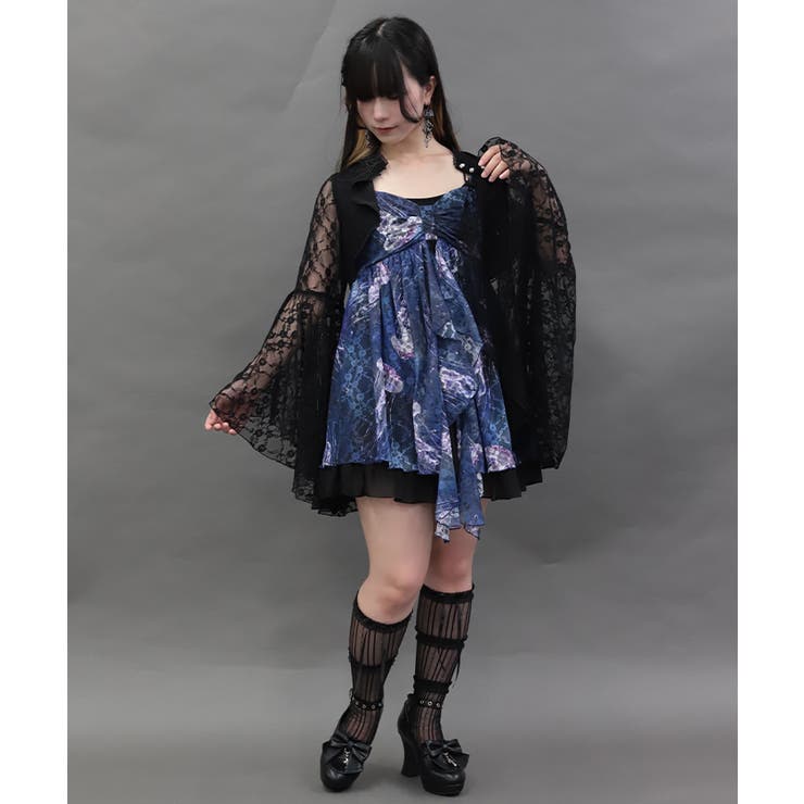 総レースフレア袖ボレロ | axes femme | 詳細画像9 