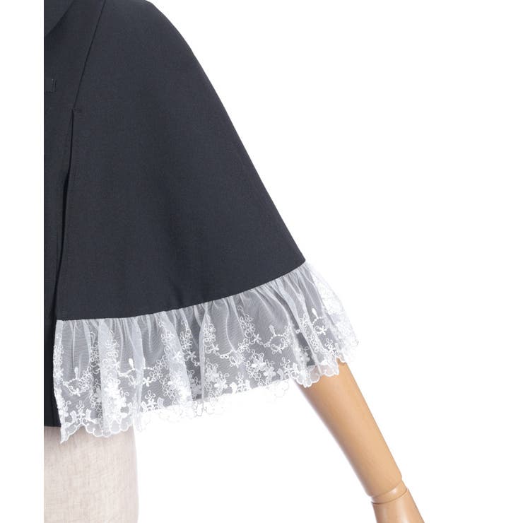 リボンビット付きケープジャケット | axes femme | 詳細画像13 