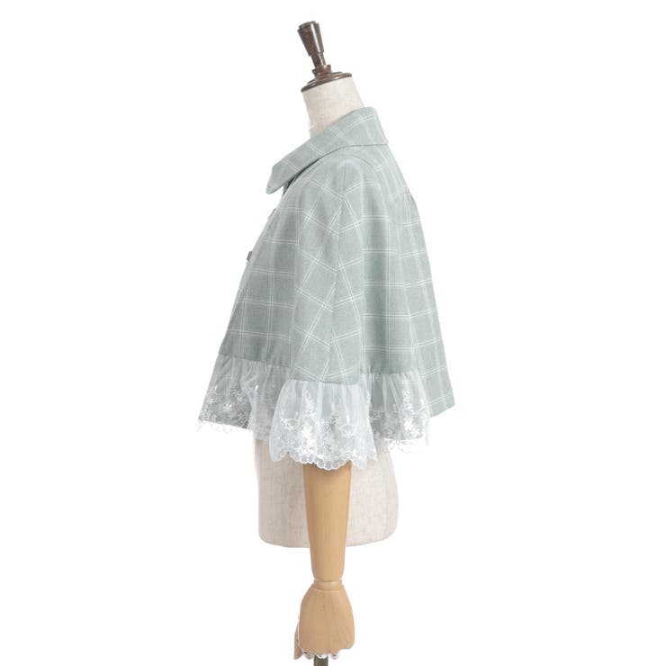 リボンビット付きケープジャケット | axes femme | 詳細画像15 