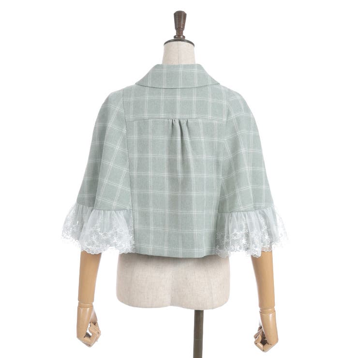 リボンビット付きケープジャケット | axes femme | 詳細画像16 