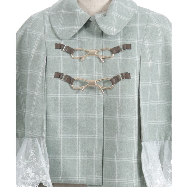 リボンビット付きケープジャケット | axes femme | 詳細画像17 