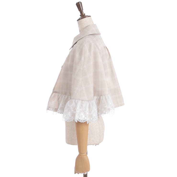 リボンビット付きケープジャケット | axes femme | 詳細画像23 