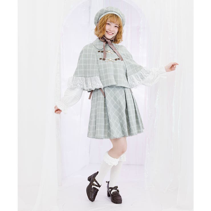 リボンビット付きケープジャケット | axes femme | 詳細画像5 