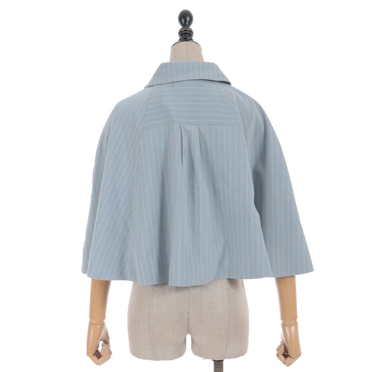 バイカラーリボン付きケープ | axes femme | 詳細画像18 