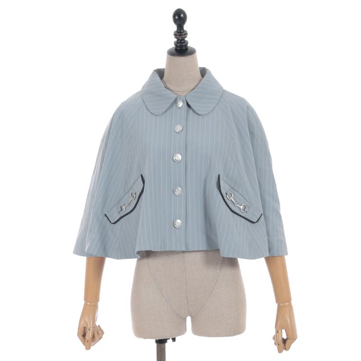 バイカラーリボン付きケープ | axes femme | 詳細画像21 