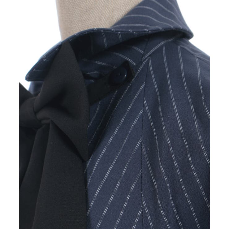 バイカラーリボン付きケープ | axes femme | 詳細画像29 