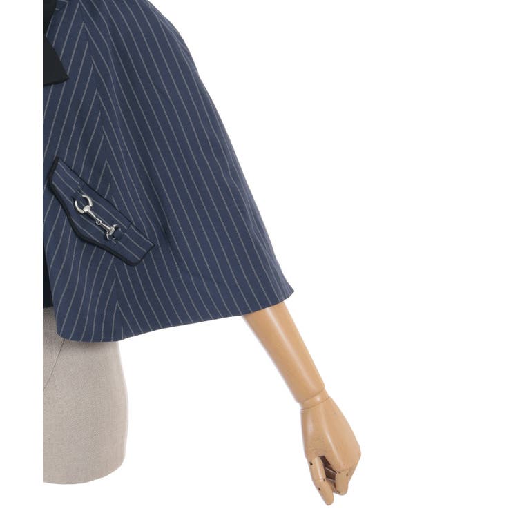 バイカラーリボン付きケープ | axes femme | 詳細画像31 