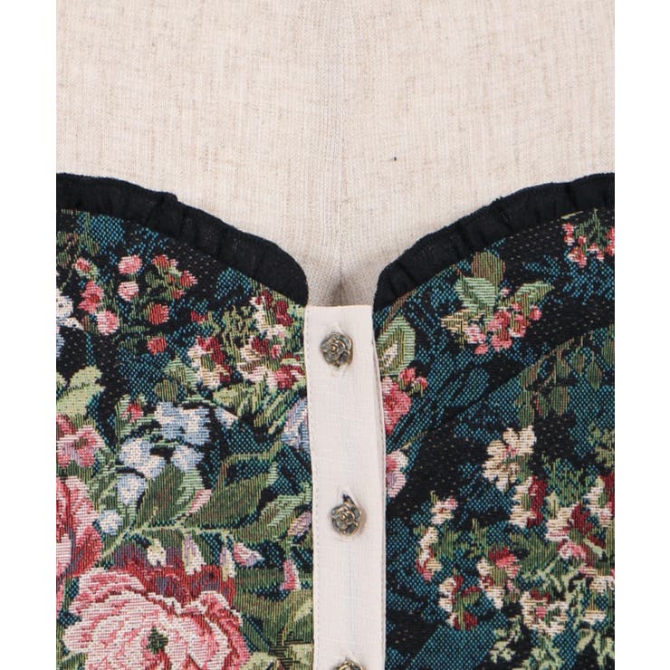 薔薇釦ビスチェ[品番：IGAW0002368]｜axes femme（アクシーズファム