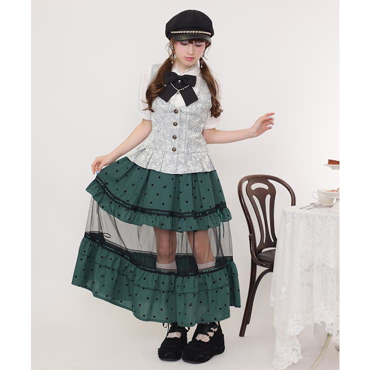 イレヘムプリーツベスト | axes femme | 詳細画像9 