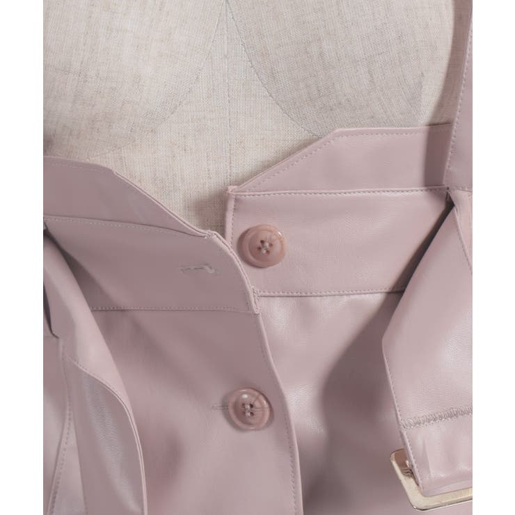 合皮素材ビスチェ | axes femme | 詳細画像11 