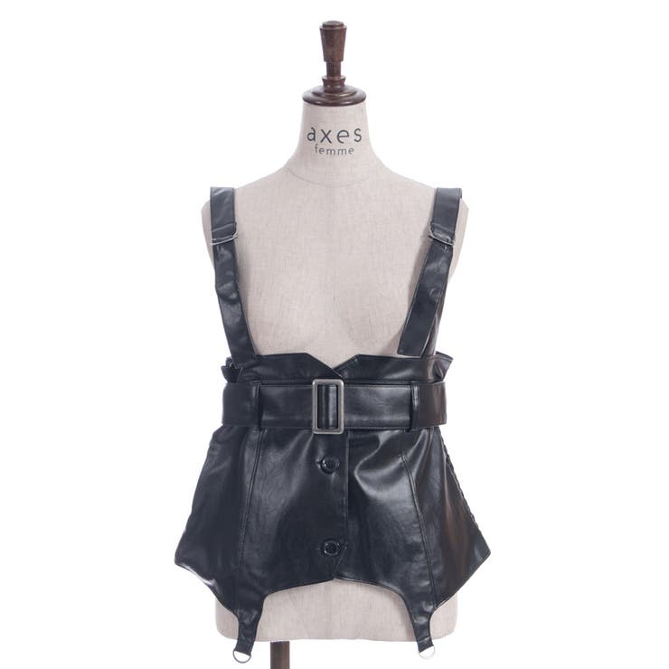 合皮素材ビスチェ | axes femme | 詳細画像14 