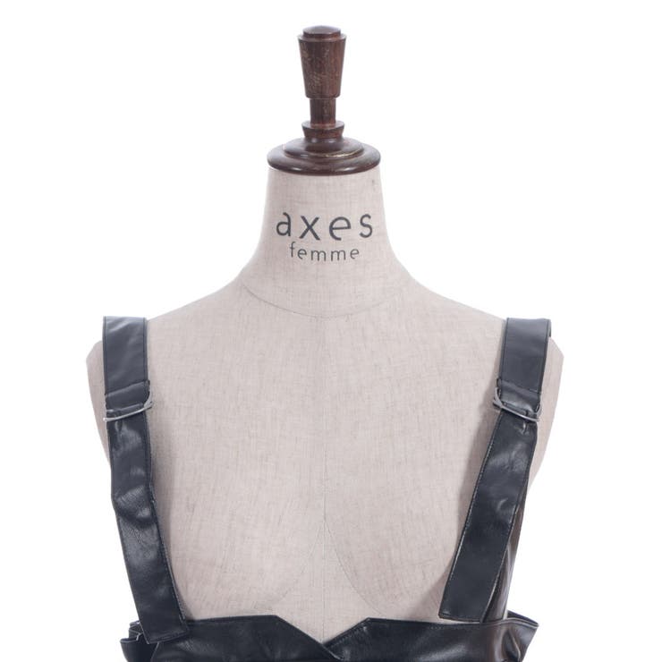合皮素材ビスチェ | axes femme | 詳細画像17 