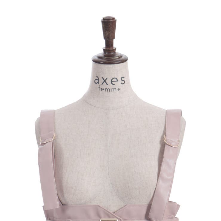 合皮素材ビスチェ | axes femme | 詳細画像8 