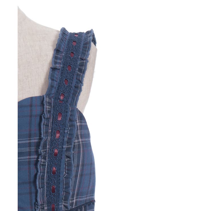 タータンチェック編上ビスチェ | axes femme | 詳細画像20 