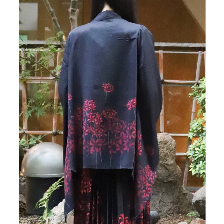 彼岸花柄羽織 | axes femme | 詳細画像3 