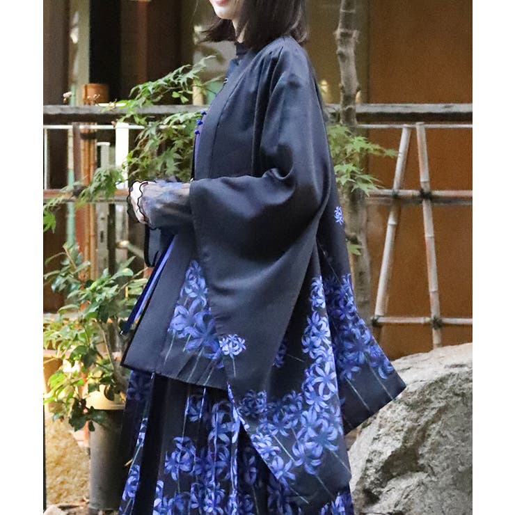 彼岸花柄羽織 | axes femme | 詳細画像6 