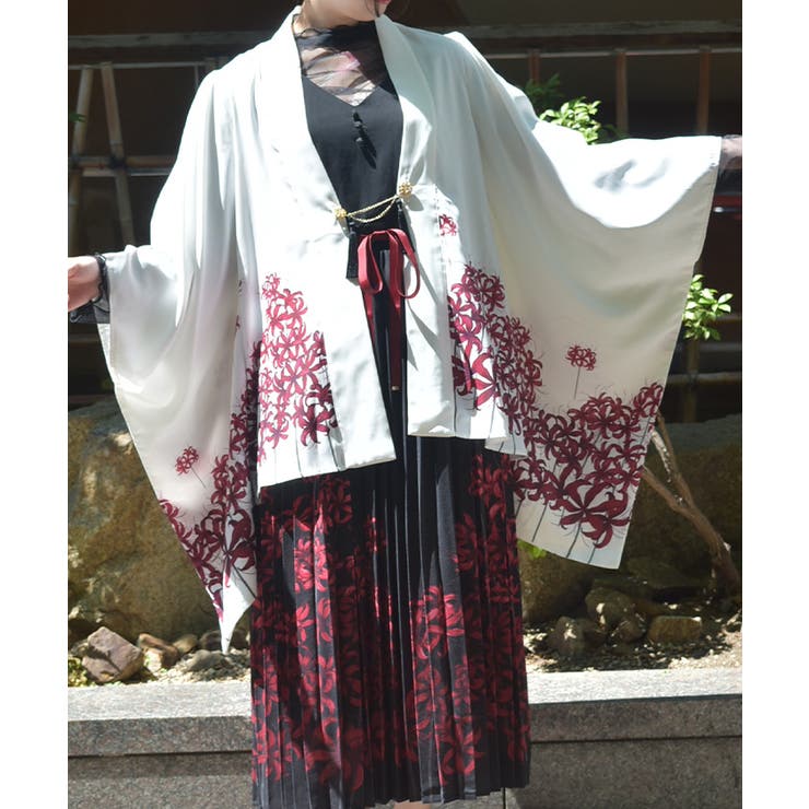 彼岸花柄羽織 | axes femme | 詳細画像7 