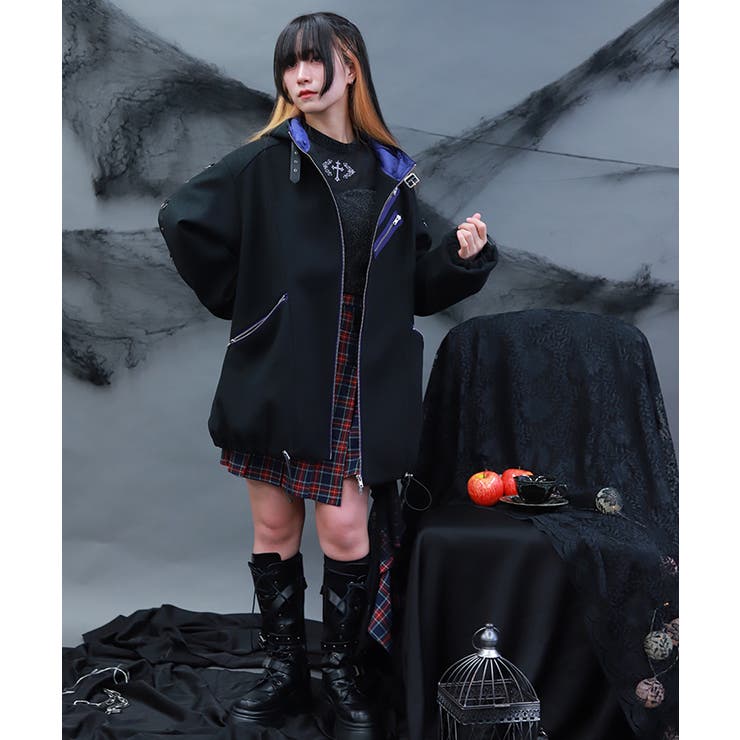 ベルトデザインモッズコート | axes femme | 詳細画像15 