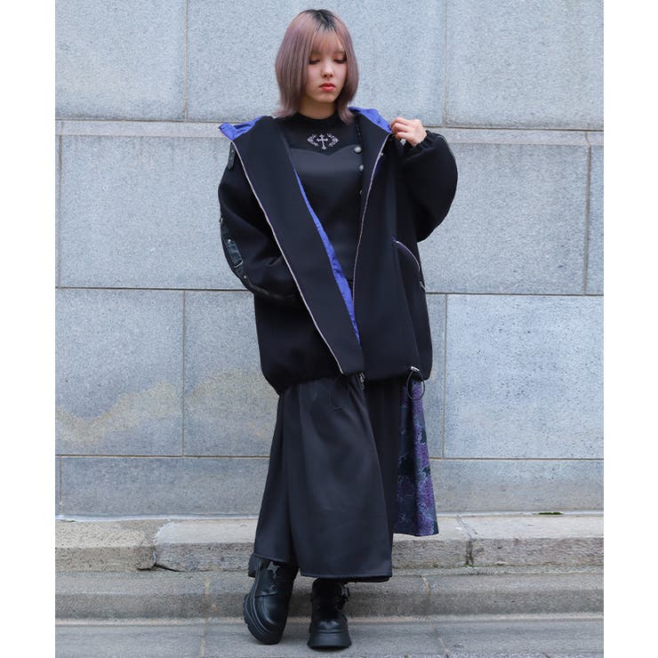 ベルトデザインモッズコート | axes femme | 詳細画像16 