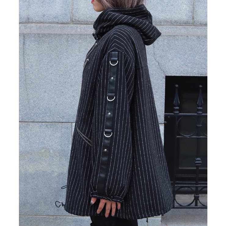 ベルトデザインモッズコート | axes femme | 詳細画像2 