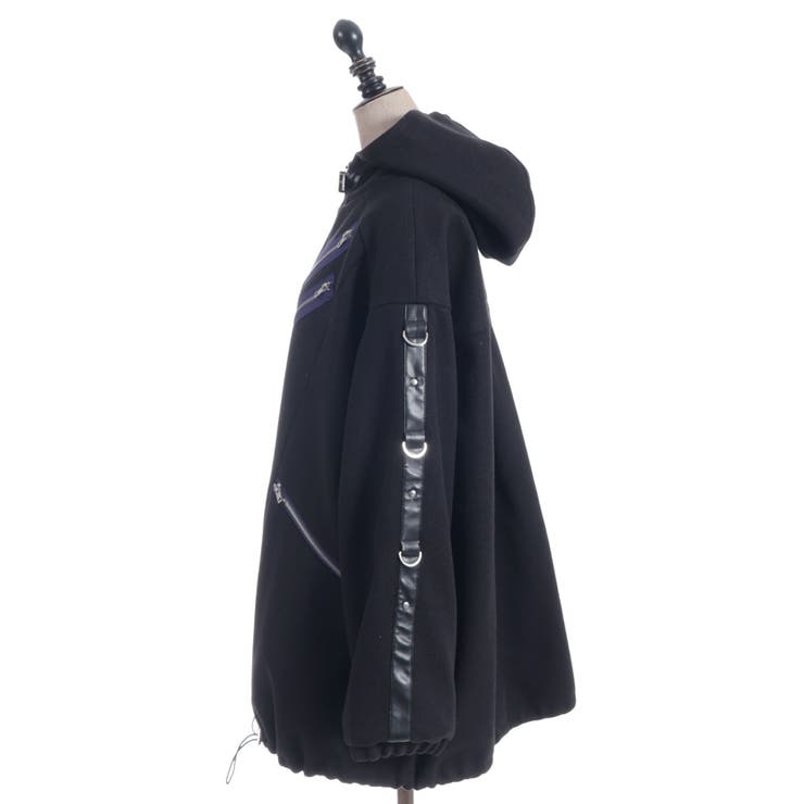 ベルトデザインモッズコート | axes femme | 詳細画像27 