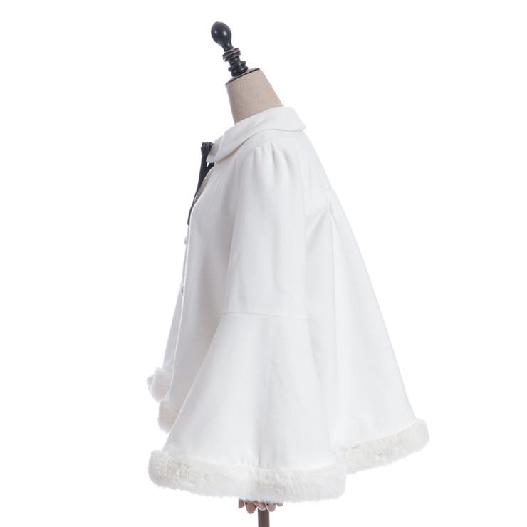 ベルスリーブＡラインコート | axes femme | 詳細画像24 