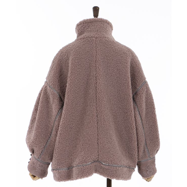 MAー1風ボアコート[品番：IGAW0002475]｜axes femme