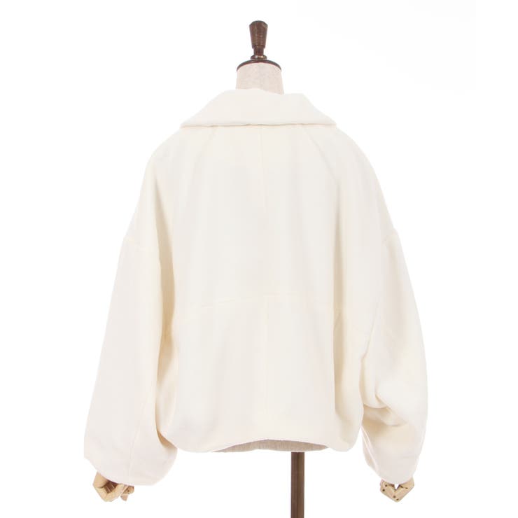 ショート丈オーバーコート[品番：IGAW0002525]｜axes femme