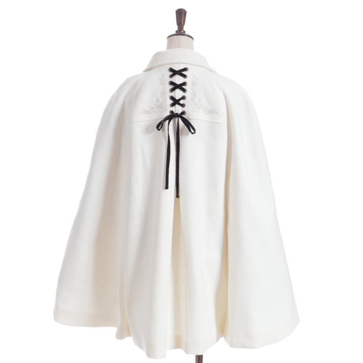 ダブルボタンケープコート | axes femme | 詳細画像14 