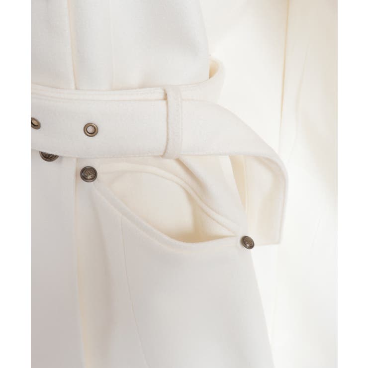 ダブルボタンケープコート | axes femme | 詳細画像16 