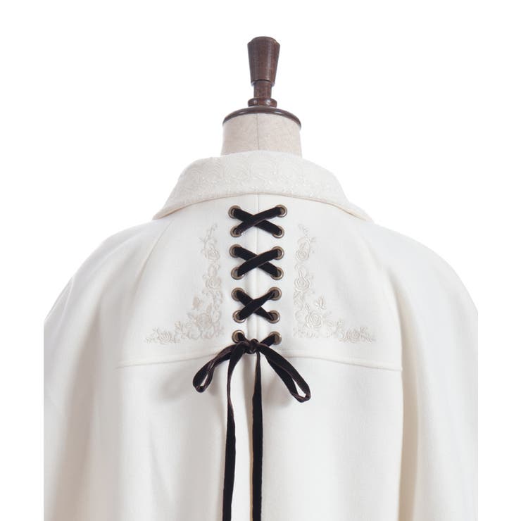 ダブルボタンケープコート | axes femme | 詳細画像17 