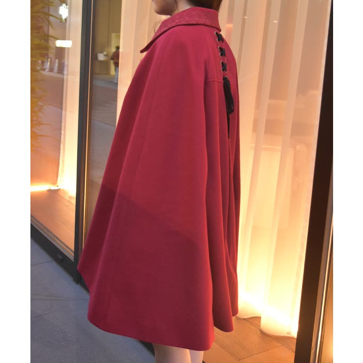 ダブルボタンケープコート | axes femme | 詳細画像2 