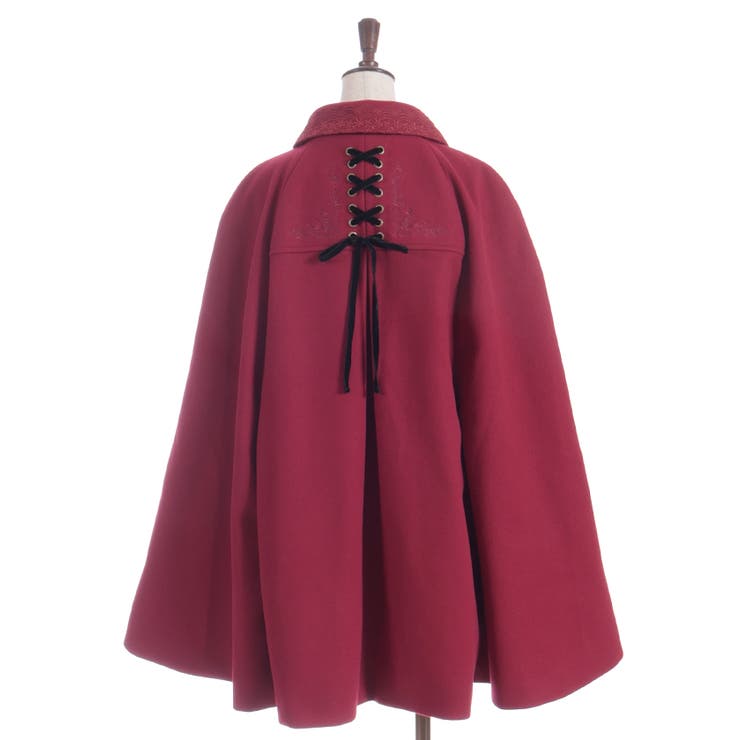 ダブルボタンケープコート | axes femme | 詳細画像21 