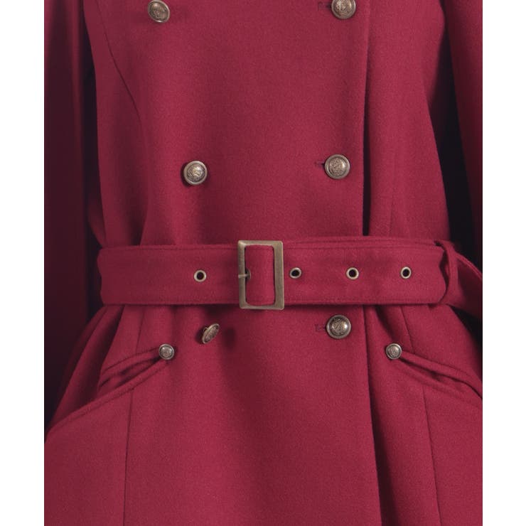 ダブルボタンケープコート | axes femme | 詳細画像25 
