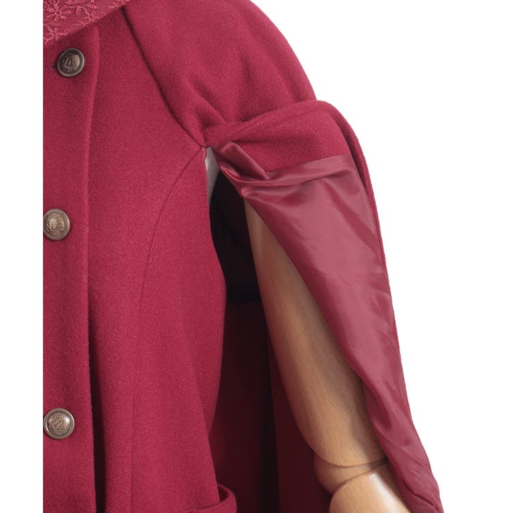 ダブルボタンケープコート | axes femme | 詳細画像26 