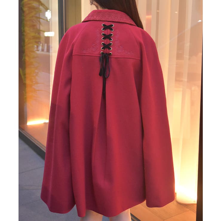 ダブルボタンケープコート | axes femme | 詳細画像3 