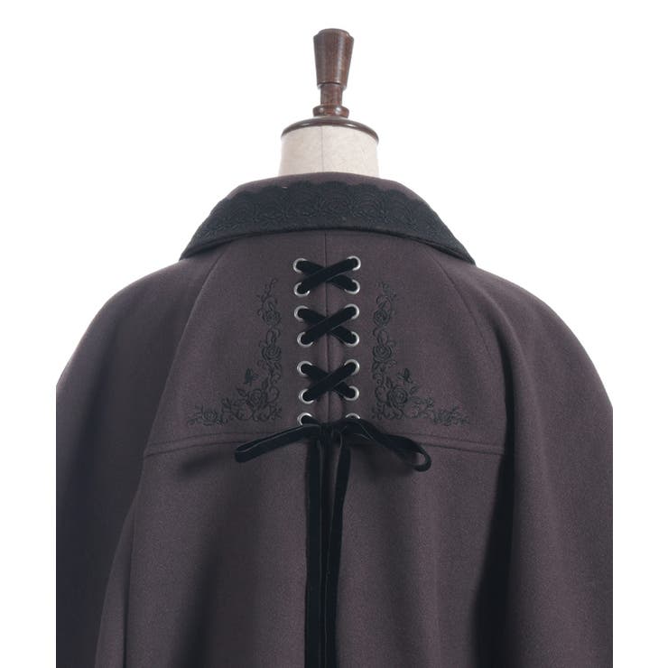 ダブルボタンケープコート | axes femme | 詳細画像32 