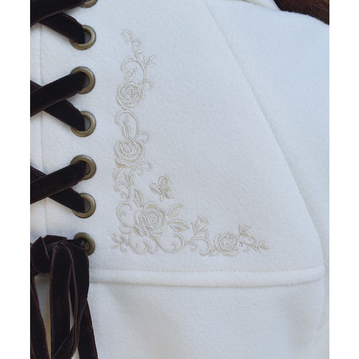 ダブルボタンケープコート | axes femme | 詳細画像8 