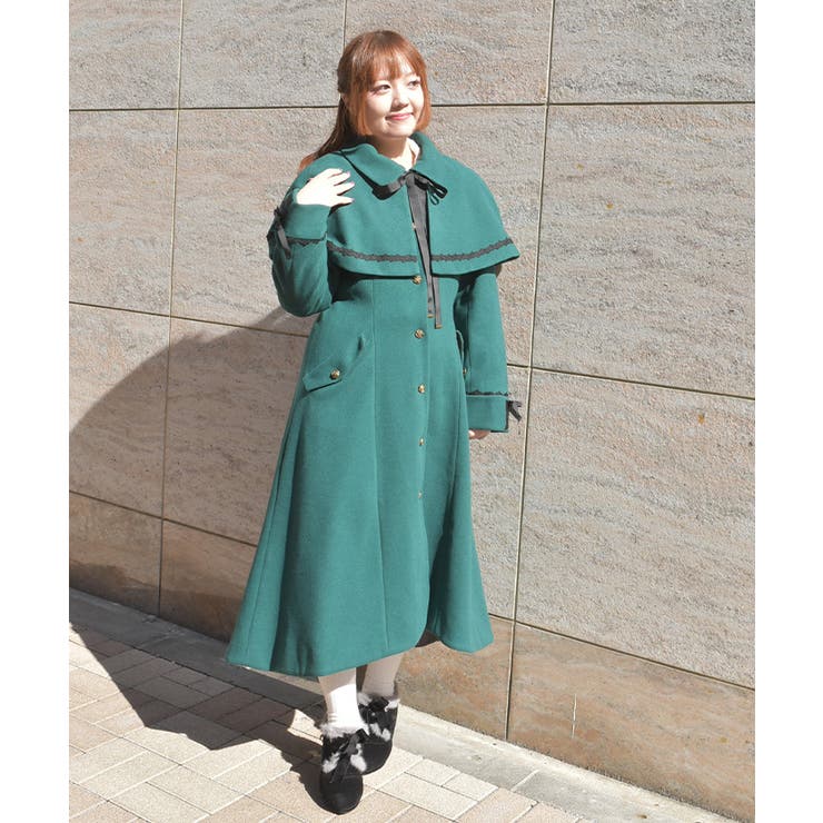 ケープセットバッスルコート | axes femme | 詳細画像11 