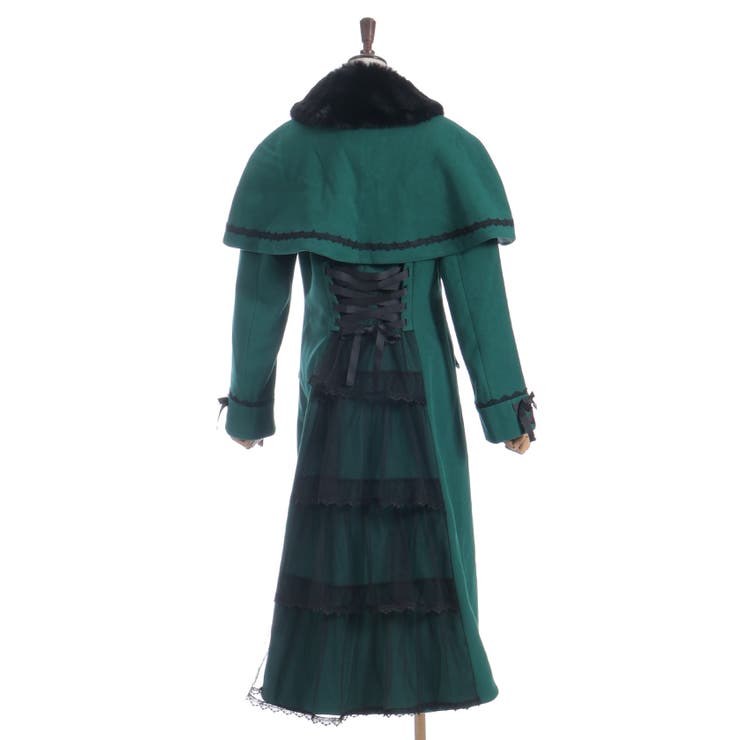 ケープセットバッスルコート | axes femme | 詳細画像19 