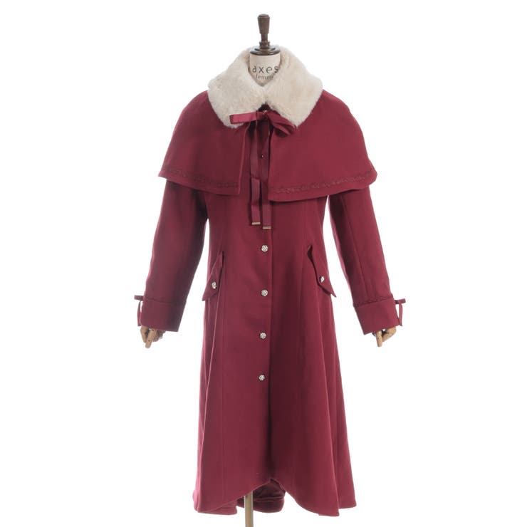 ケープセットバッスルコート | axes femme | 詳細画像23 