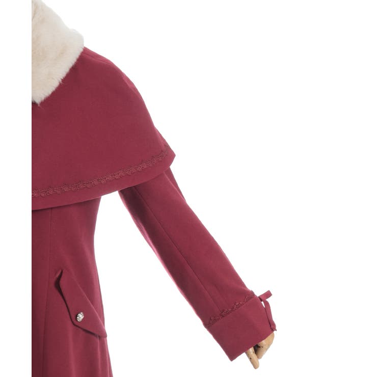 ケープセットバッスルコート | axes femme | 詳細画像27 