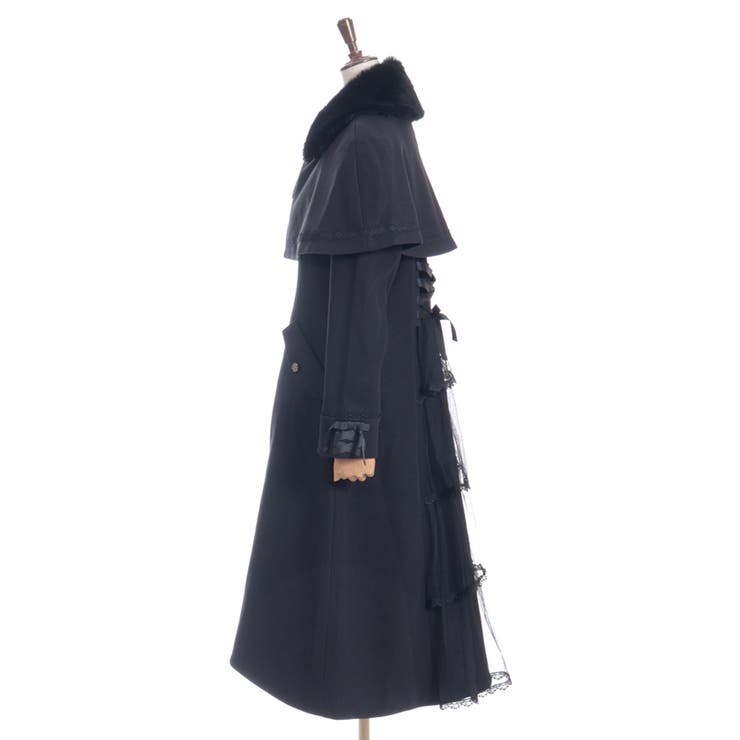 ケープセットバッスルコート | axes femme | 詳細画像29 