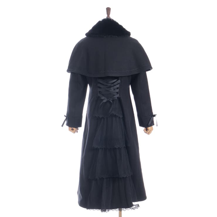 ケープセットバッスルコート | axes femme | 詳細画像30 