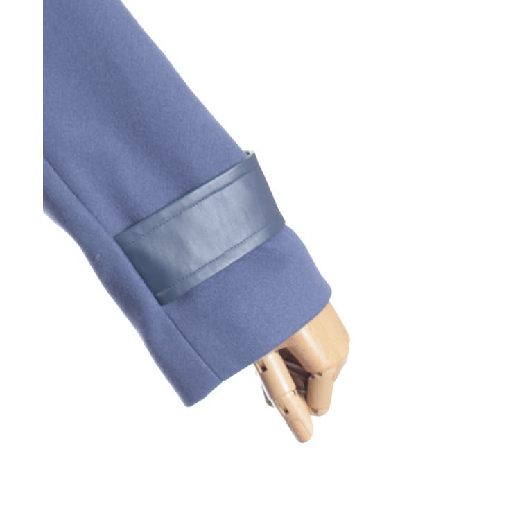 チェーン付異素材切替コート | axes femme | 詳細画像22 