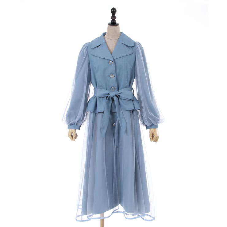 サックス | ３ｗａｙトレンチコート | axes femme