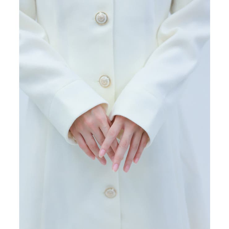 ファーティペ付ロングコート | axes femme | 詳細画像16 