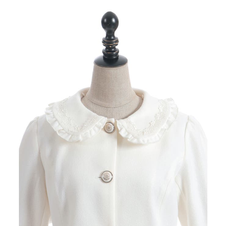 ファーティペ付ロングコート | axes femme | 詳細画像20 